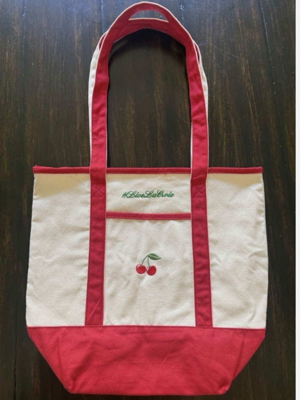 Lacroix Cherry Tote Bag (Coachella 2026 Limited Edition) #LiveLaCroix